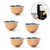 Yasaly Reusable Refill Coffee Capsule For Nespresso Vertuoline For Vertuo Next X5 Pcs