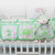 Imshie Baby Crib Hangings Mesh Bag Household Storage Diapers With 3 Separated Pockets Multifunctional Cartoon Design Diapers For Baby Crib Usual