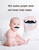 Vonter Mustachifier Cute Silicone Adult Mustache Pacifier Funny Mustache Pacifier - Infant & Toddler Orthodontic Mustache Pacifier - Bpa Free - Funny Gift For Newborn & Baby Shower Pack Of 2 Black