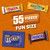 Snickers, M&m's, Twix & Milky Way Halloween Candy Variety Pack - 55 Ct