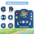 Babyjoy 14-panel Foldable Baby Playpen Kids Safety Play Center W/lockable Gate