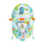 Bright Starts Rainforest Vibes Vibrating Bouncer With Toy Bar
