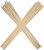 30" Wooden Marshmallow Sticks (pack Of 50)