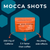 Seattle Gummy Co. Mocca Shots Caffeine Gummies, Salted Caramel Chocolate, 4-pack