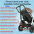 Kids Buggy Stroller Step Board Stand Connector Toddler Wheeled Pushchair Baby Standing Plate Sitting Stroller Step Board