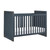 Pemberly Row 2 In 1 Convertible Crib In Graphite Blue