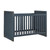 Pemberly Row 2 In 1 Convertible Crib In Graphite Blue