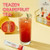 Teazen Pink Grapefruit Hibiscus And Green Tea, Powdered Iced Tea, Hydration Drink Mix, 10 Sticks, 1.76oz
