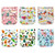 6 Pcs  Baby Cloth Diapers One Size Adjustable Washable Reusable For Baby Girls And Boys Leak-proof Baby Diaper Pocket