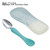 Opolski Anti-wear 1 Set Dual-head Use Anti-rust Baby Spoon Stainless Steel Ergonomic Round Edge Infant Spoon For Home