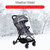 Stroller Cover Weather Shield Eva Rainproof Buggy Cover Universal For Babies Strollers