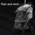 Stroller Cover Weather Shield Eva Rainproof Buggy Cover Universal For Babies Strollers