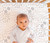 The Peanutshell 3 Piece Nursery Bedding Sets, With Quilt, Fitted Sheet, Dust Ruffle