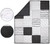 The Peanutshell 3 Piece Nursery Bedding Sets, With Quilt, Fitted Sheet, Dust Ruffle