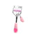 Peach Heart Handle Eyelash Curler Stainless Steel Silica Gel Eyelash Curling Clip