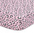 The Peanutshell Fitted Crib Sheet For Girls, 2 Pack Set, Pink Animal Print
