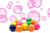 Dubble Bubble Gumballs - 5 Lb Resealable Bag Bulk Candy Bag - 1" Multi Colored Double Bubble Gum Balls - Assorted Flavors - Filler Candy For Party Favors And Bubble Gum Machines