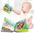 Tebru Baby Bath Plastic Book Tear Proof Infant Shower Toy Early Education Toys For Bath Time, Baby Shower Book, Early Education Baby Toys