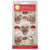 Wilton Santa & Reindeer Royal Icing Decorations, 12-count