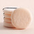 5 Pack Round Powder Puff Reusable Cotton Sponge Powder Puff Pad With Ribbon Handle For Face Body Facial Beauty Cosmetic Makeup
