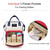 Large Capacity Diaper Bag Backpack, Waterproof Stylish Mummy Maternity Nappy Bags Changing Bags With Insulated Pockets For Baby Care, Multi-functional Travel Backpack