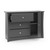 Storkcraft Crescent 3 Drawer Modern Combo Dresser Gray