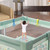 Extra Large Kid Baby Playpen Baby Playard With Breathable Mesh,play Game Fence For Indoors Outdoors Home,green(mat Balls Not Included)