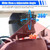 Tsv Backup Camera Monitor Kit, 5inch 1080p Rear View Mirror Car Camera With Night Vision, 150-degree Wide View, Back Seat Monitor Observe Rear Facing Infant Baby Every Move For Cars, Suvs
