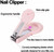 Baby Nail Clipper Kit, 4-in-1 Baby Nail Kit With Cute Case, Baby Nail Clippers, Scissor, File & Tweezer For Baby Boy Girl, Baby Manicure Kit And Pedicure Kit For Newborn, Infant & Toddler