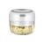 Ankishi Electric Mini Garlic Chopper Food Chopper Portable Small Food Processor For Pepper Garlic Chili Vegetable Nuts Mincer/grinder, Baby Food Maker