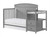 Oxford Baby Pearson 4-in-1 Convertible Crib And Changer Combo, Dove Gray