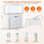 Baby Bottle Warmer, 9-in-1 Fast Food Heater & Defrost, Double Bottle Warmer With Appointment &timer, 24h Accurate Temperature Control For Breastmilk & Formula Bpa-free/lcd Display
