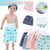 Comfy Childrens Diaper Skirt Shorts 2 In 1 Waterproof And Absorbent Shorts For Baby Toddler Icepeach Baby Short, Underwater World S