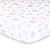 The Peanutshell Gray Microfiber Sheet Set, Crib Bed, (2 Pieces)
