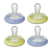 Tommee Tippee Breast-like Pacifier Night, Glow In The Dark (0-6m, 4 Count)  | Skin-like Texture, Symmetrical Design, Bpa-free Binkies
