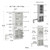 Little Seeds Grow With Me Grey Adjustable Kids’ Closet Organizer System