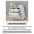 Little Seeds Grow With Me Grey Adjustable Kids’ Closet Organizer System