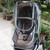 Plastic Baby Stroller Rain Cover Pushchair Raincoat Thickening Outdoor Windscreen Dust Cover For Pram