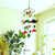 Hotya Handmade Butterfly Flower Wind Chimes Baby Rattle Crib Mobile Toy Bed Bell Decor