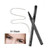 Eyebrow Pen Fork 4 Tips Tattoo Long Last 4d Makeup Waterproof Eyebrow Pencil - Black