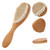 Hemoton Baby Hair Brush Toddler Natural Wood Hair Brush Baby Comb For Infant Kids