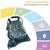 Baby Car Seat Cover For Boys Girls,soft Pure Cotton Fabric, Infant Carseat Canopy Fit All Year Round Use(animal)