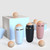 1111fourone Plastic Face Oil Absorbing Roller Stone Reusable Handheld Remover Indoor Outdoor Office Dating Skin Care Facial Washing Tools White