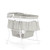 Dream On Me Lacy, Portable 2-in-1 Bassinet And Cradle In Light Grey