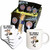 3drose Funny Cow Eating Hamburger Ordered Veggie Burger Satire - Coffee Gift Baskets (cgb_350982_1)