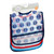 Luvable Friends Baby Boy Waterproof Peva Bibs 4pk, Nautical, One Size