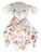 Modern Moments By Gerber Baby & Toddler Girl Or Boy Plush Security Blanket, Floral Bunny