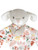 Modern Moments By Gerber Baby & Toddler Girl Or Boy Plush Security Blanket, Floral Bunny