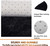 Lochas Ultra Soft Indoor Modern Area Rugs Fluffy Living Room Carpets For Children Bedroom Home Decor Nursery Rug, 2.6'x5.3',black