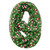 Wrapables Lightweight Winter Holiday Scarf, Candy Canes Green
